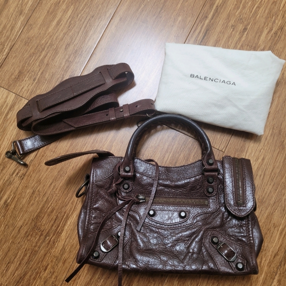Balenciaga mini city bag